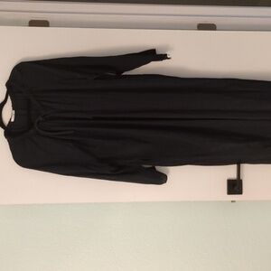 Totokaelo modest black minimalist contemporary avantgarde maxi dress